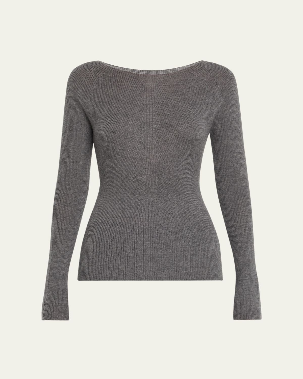 Altuzarra Lee Boat-Neck Long-Sleeve Cashmere Sweater