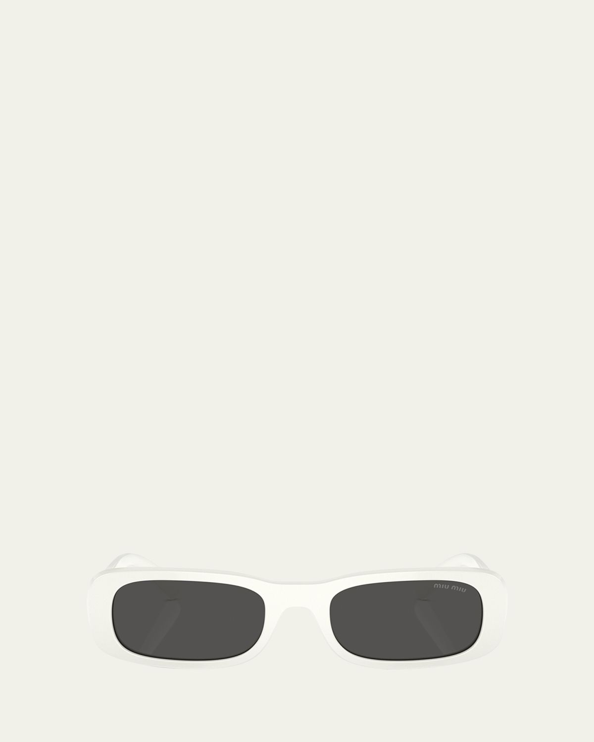 Miu Miu Logo Acetate Rectangular Sunglasses | Thumbnail 6 Miu Miu Logo Acetate Rectangular Sunglasses | Thumbnail 6