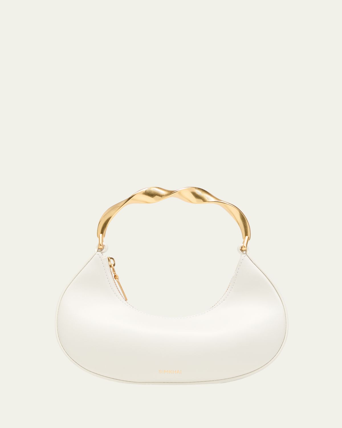 SIMKHAI Nixi Twist Leather Top-Handle Bag | Thumbnail 6 SIMKHAI Nixi Twist Leather Top-Handle Bag | Thumbnail 6