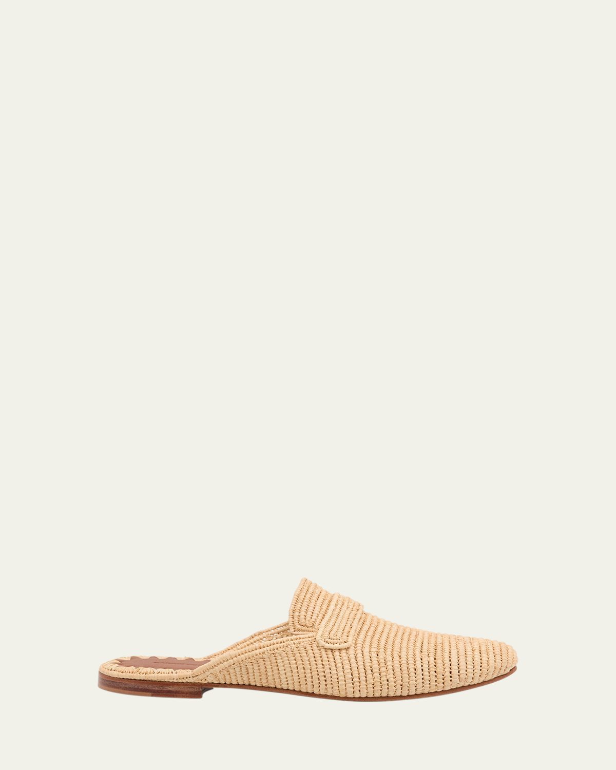Carrie Forbes Tapa Woven Raffia Loafer Mules | Thumbnail 10 Carrie Forbes Tapa Woven Raffia Loafer Mules | Thumbnail 10