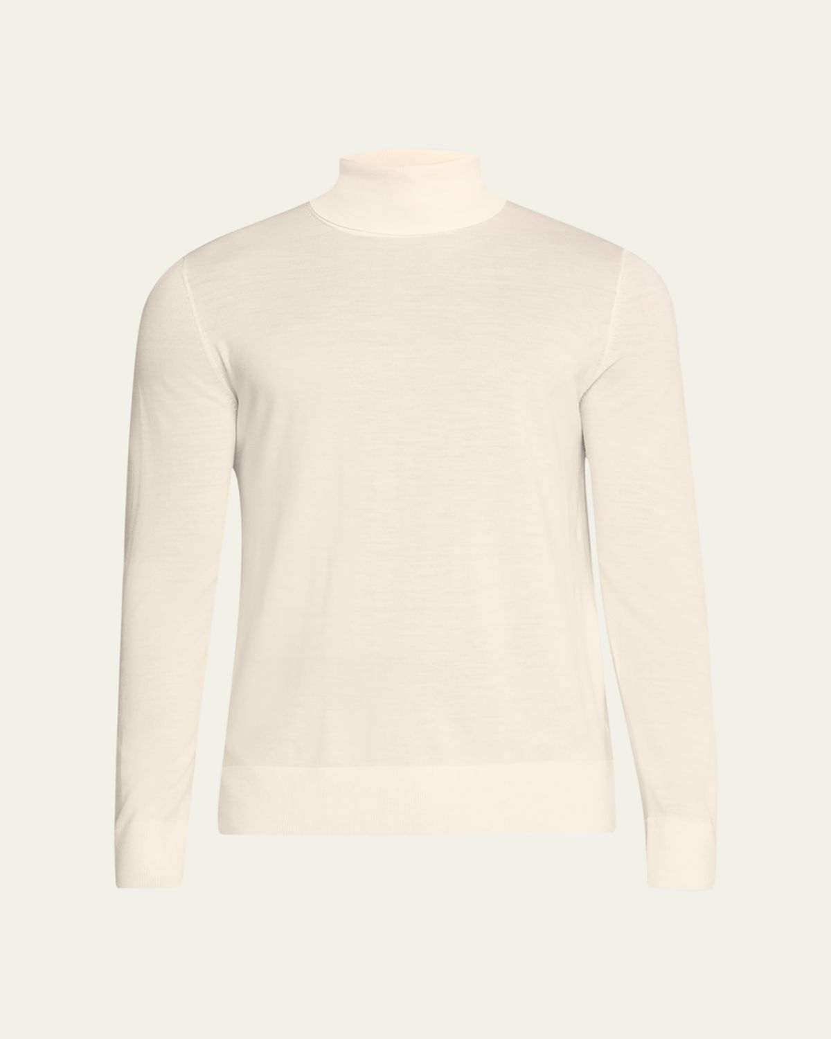 Gabriela Hearst Men's Jermaine Merino Wool Knit Turtleneck Sweater