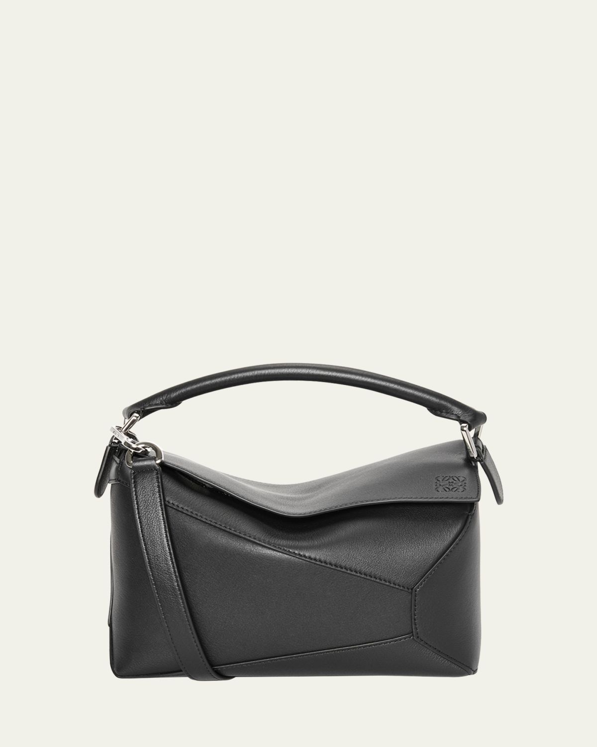 Loewe Puzzle Edge Small Top-Handle Bag in Leather | Thumbnail 10 Loewe Puzzle Edge Small Top-Handle Bag in Leather | Thumbnail 10