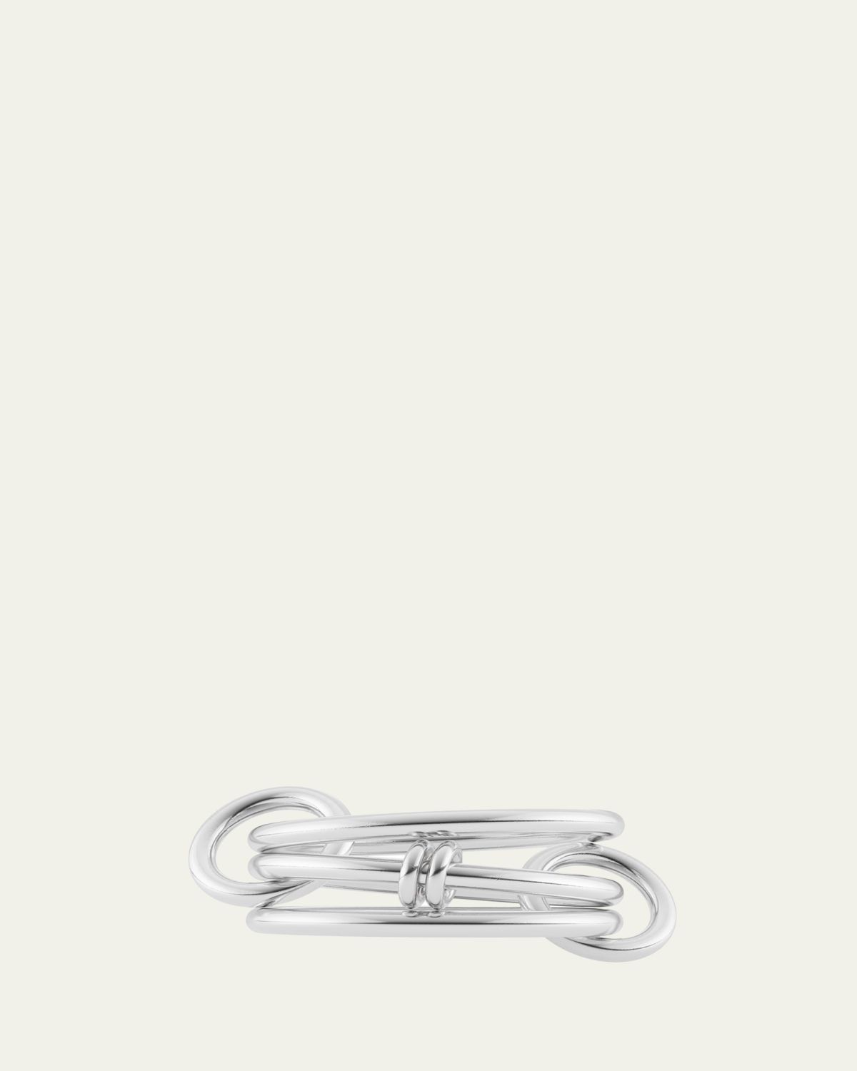 Spinelli Kilcollin Acacia Silver Three-Link Ring | Thumbnail 4 Spinelli Kilcollin Acacia Silver Three-Link Ring | Thumbnail 4