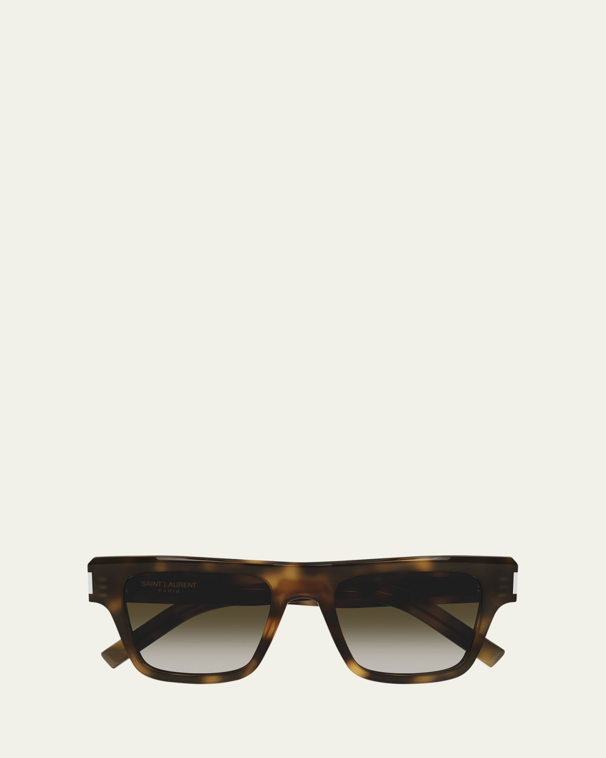 Saint Laurent Men's SL 469 Acetate Rectangle Sunglasses