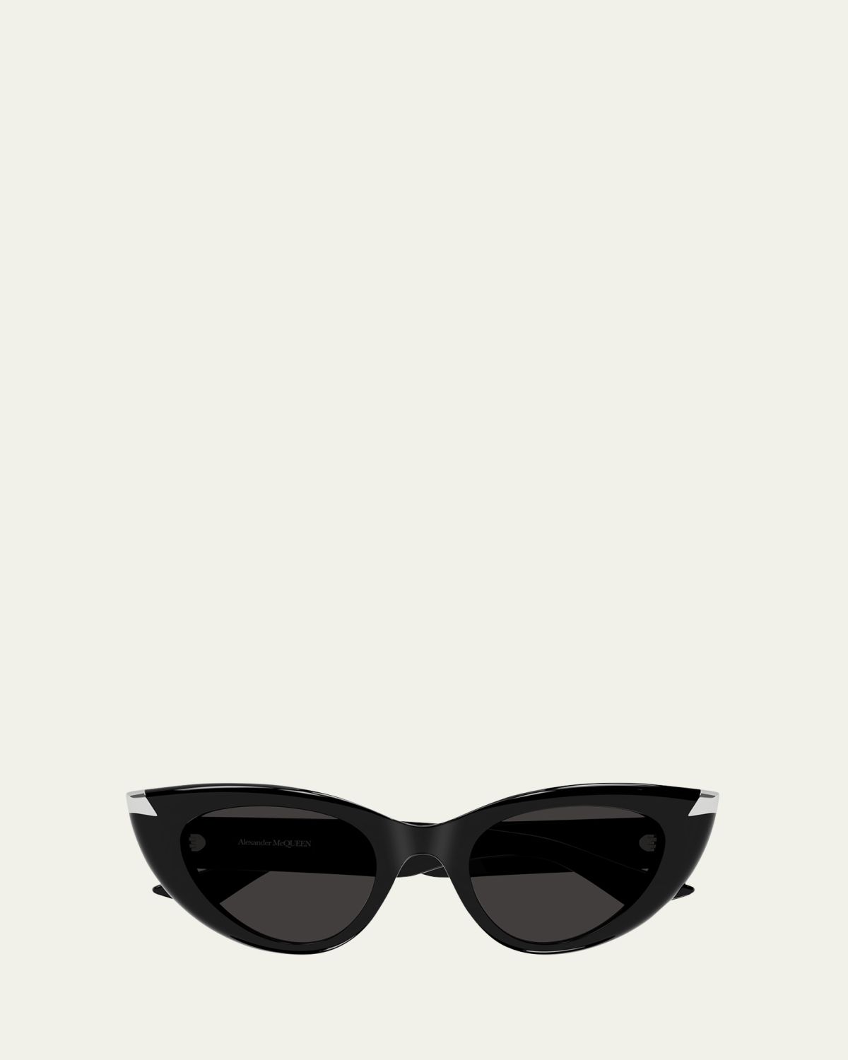 McQueen Sleek Acetate Cat-Eye Sunglasses | Thumbnail 3 McQueen Sleek Acetate Cat-Eye Sunglasses | Thumbnail 3
