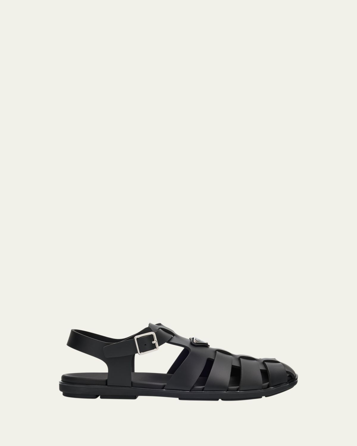 Prada Men's Rubber Fisherman Sandals