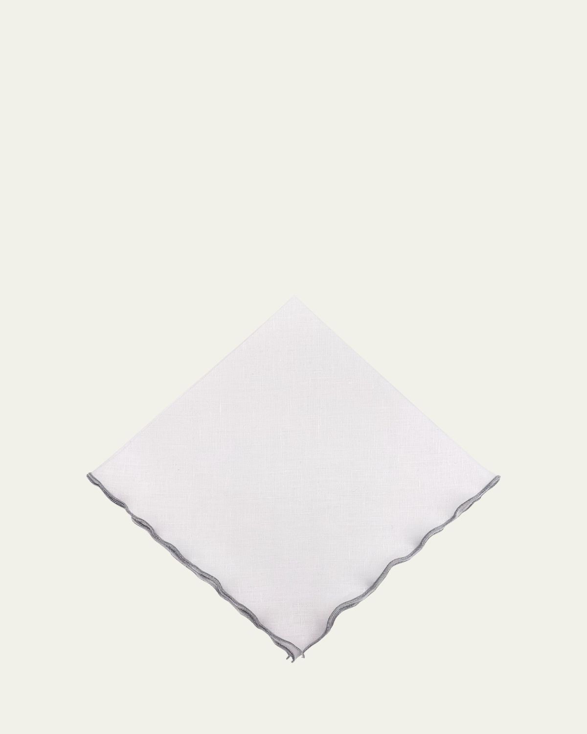 Tina Chen Designs Silver Lettuce Edge Napkin - Women's Home