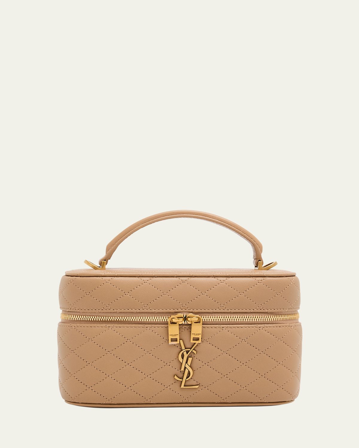 Saint Laurent Gaby Vanity Quilted Leather Bag | Thumbnail 10