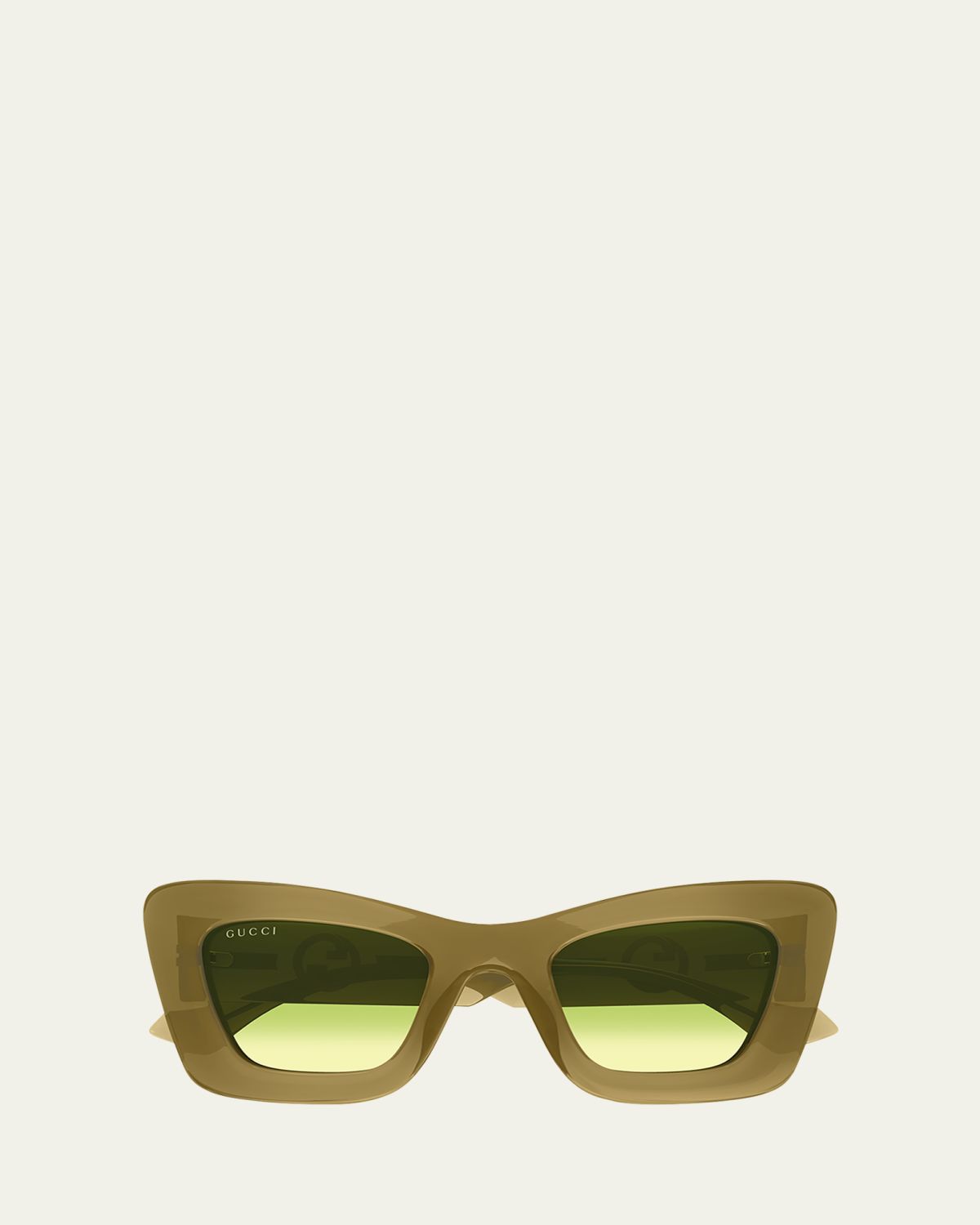 Gucci GG Plastic Cat-Eye Sunglasses