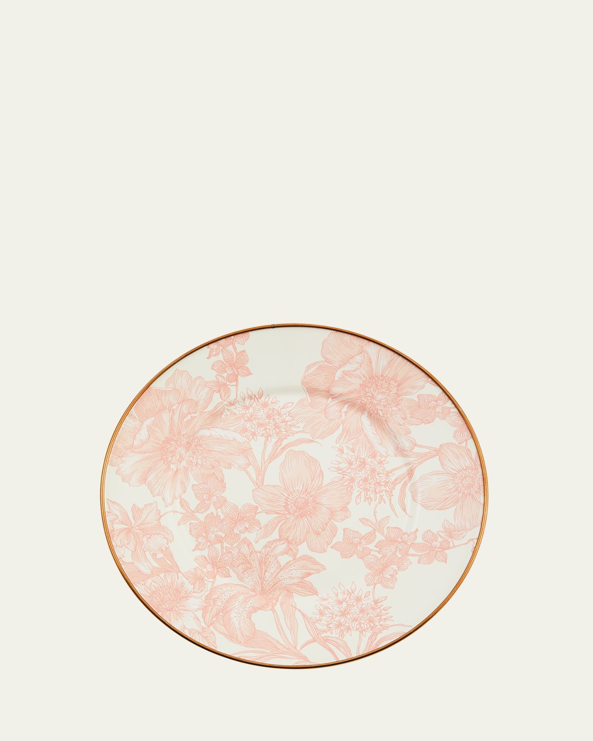 MacKenzie-Childs Rosy English Garden Enamel Salad/Dessert Plate | Thumbnail 6 MacKenzie-Childs Rosy English Garden Enamel Salad/Dessert Plate | Thumbnail 6