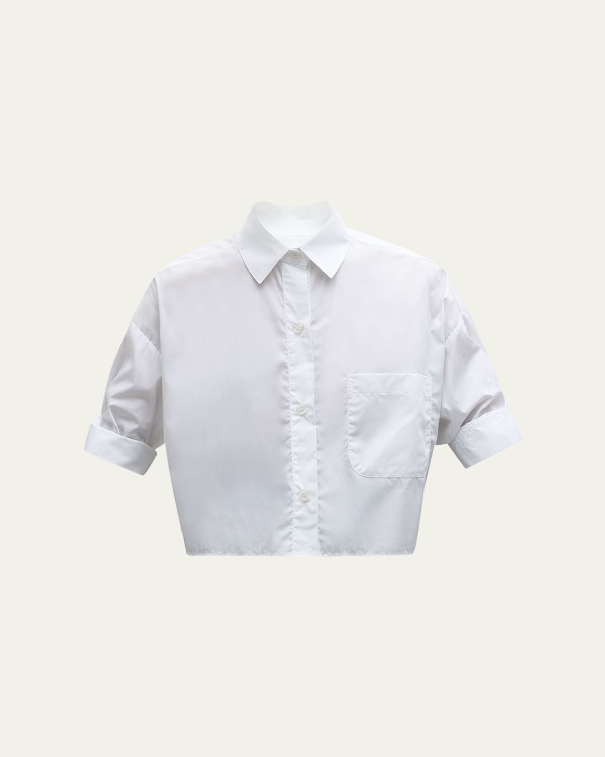 TWP Next Ex Cropped Shirt in Superfine Cotton | Thumbnail 6 TWP Next Ex Cropped Shirt in Superfine Cotton | Thumbnail 6