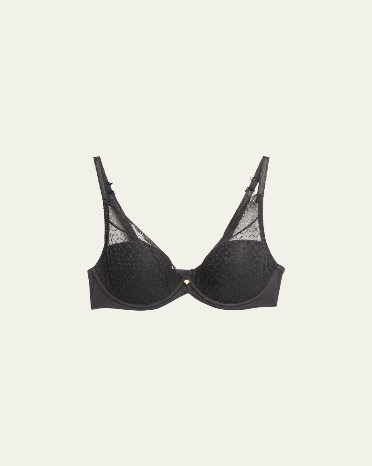 Chantelle Norah Chic Lace Plunge T-Shirt Bra | Thumbnail 8