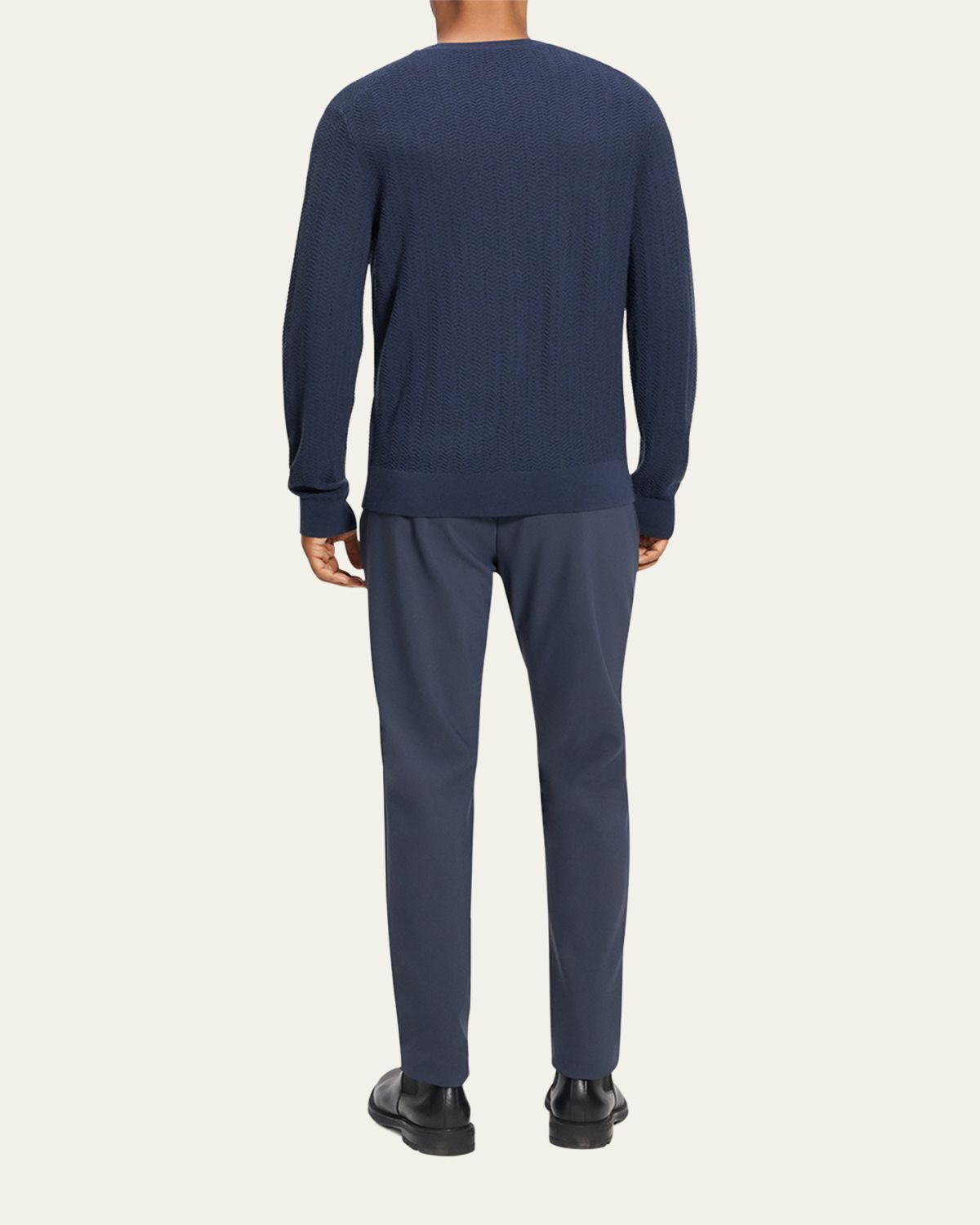 Theory Men's Merino Wool Crewneck Sweater | Thumbnail 3