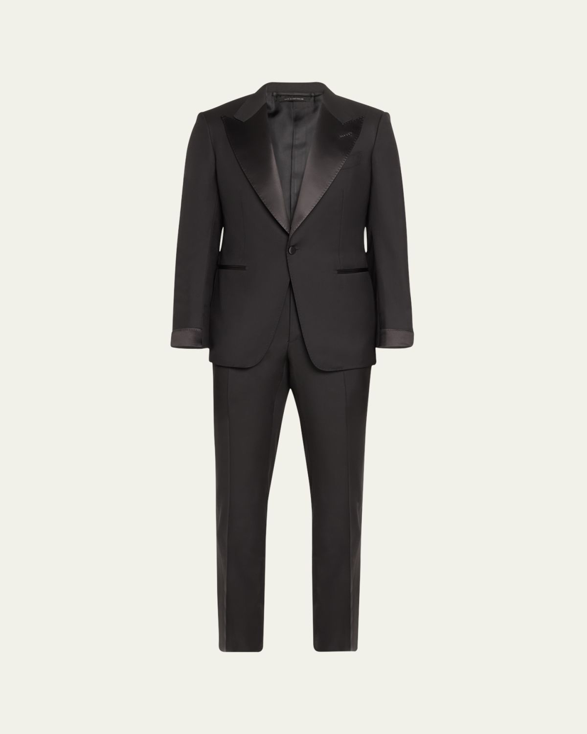 TOM FORD Men's Shelton Twill Peak Tuxedo