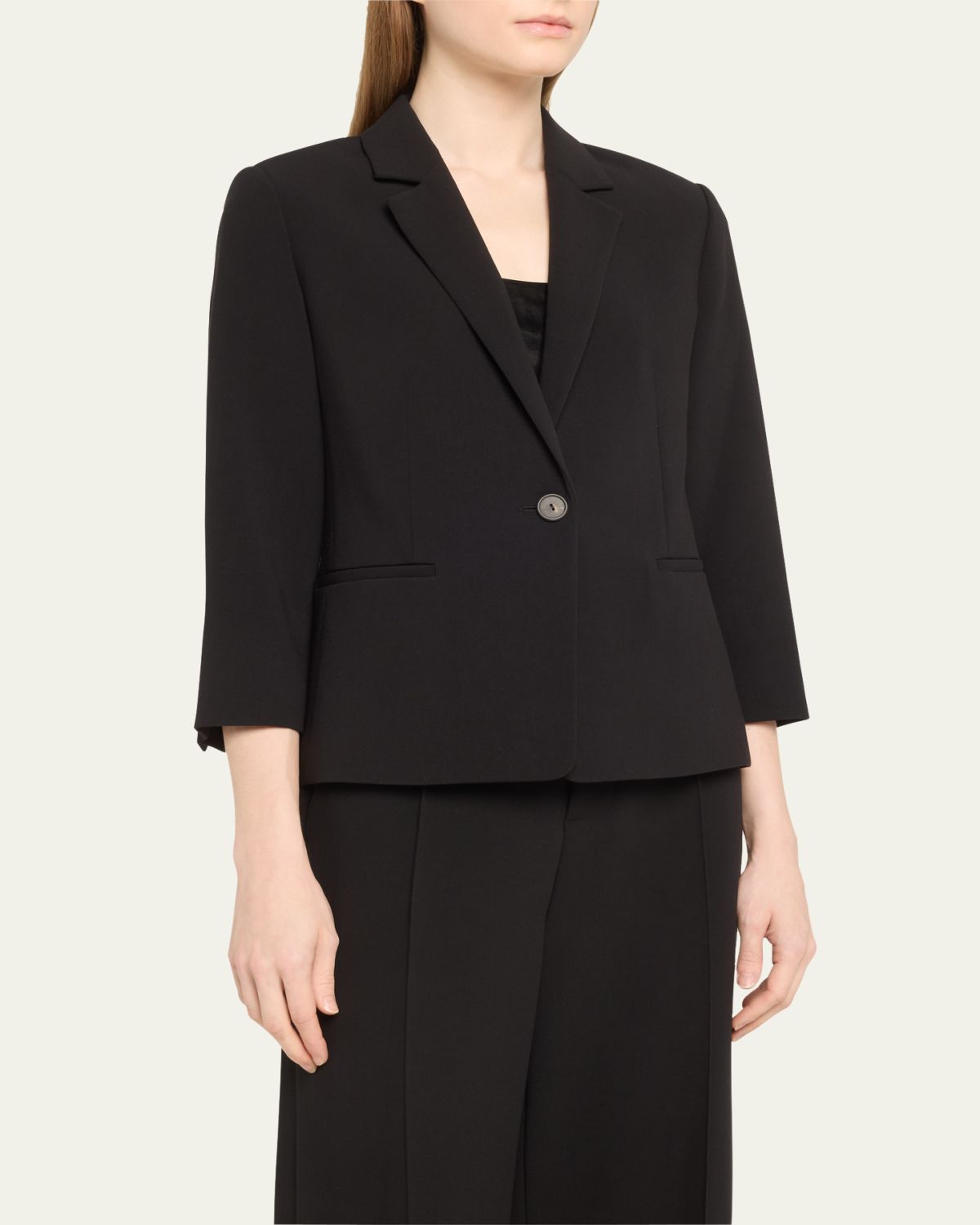 Vince Shrunken Bracelet-Sleeve Blazer | Thumbnail 4 Vince Shrunken Bracelet-Sleeve Blazer | Thumbnail 4
