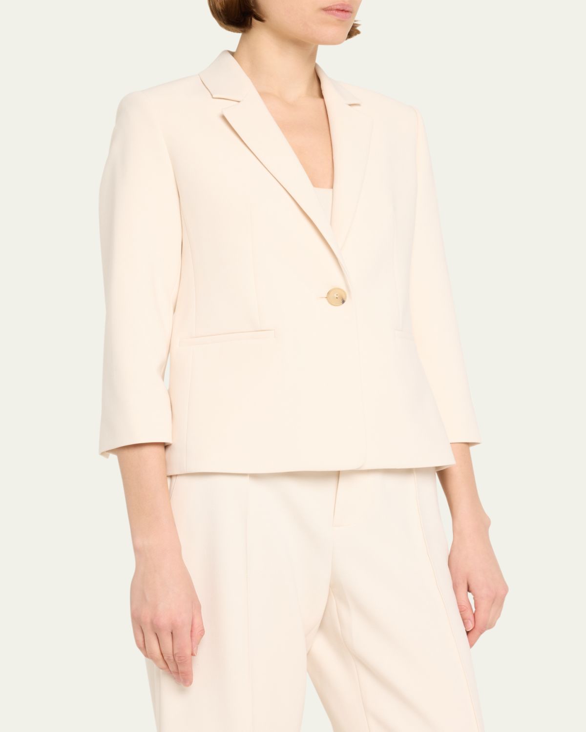 Vince Shrunken Bracelet-Sleeve Blazer | Thumbnail 4 Vince Shrunken Bracelet-Sleeve Blazer | Thumbnail 4