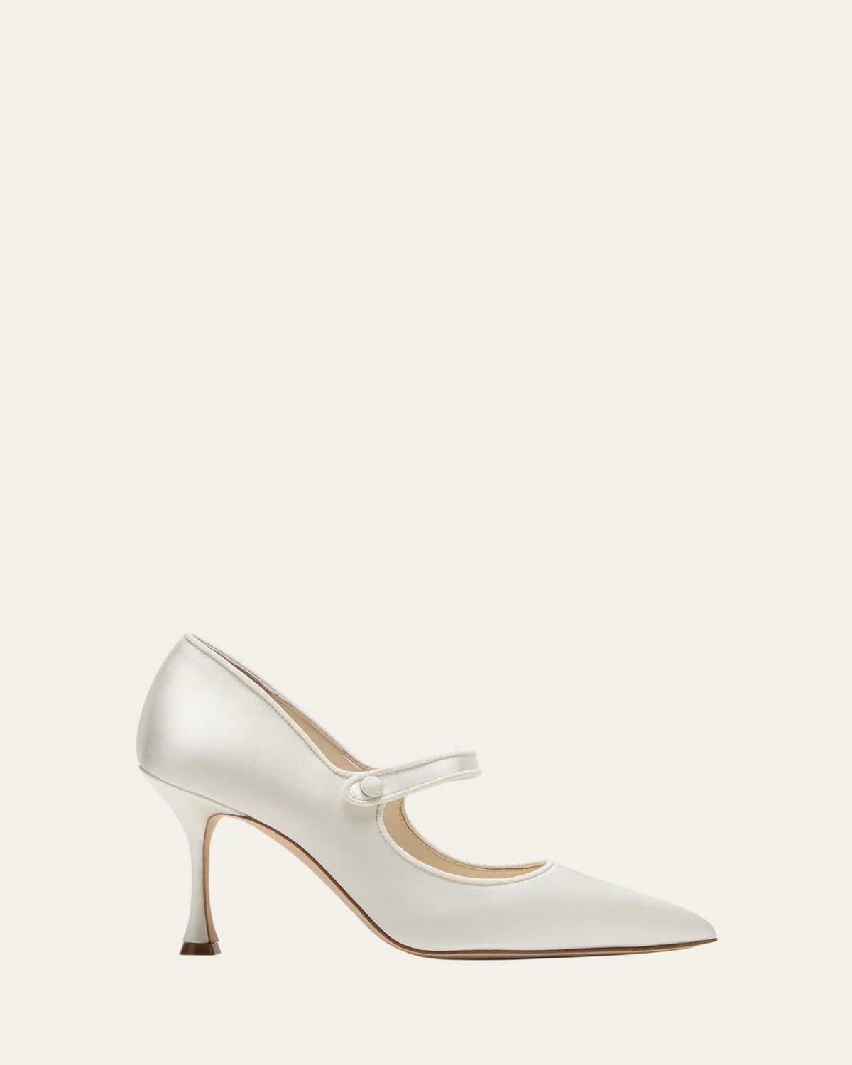 Manolo Blahnik Camparinew Mary Jane Stiletto Pumps