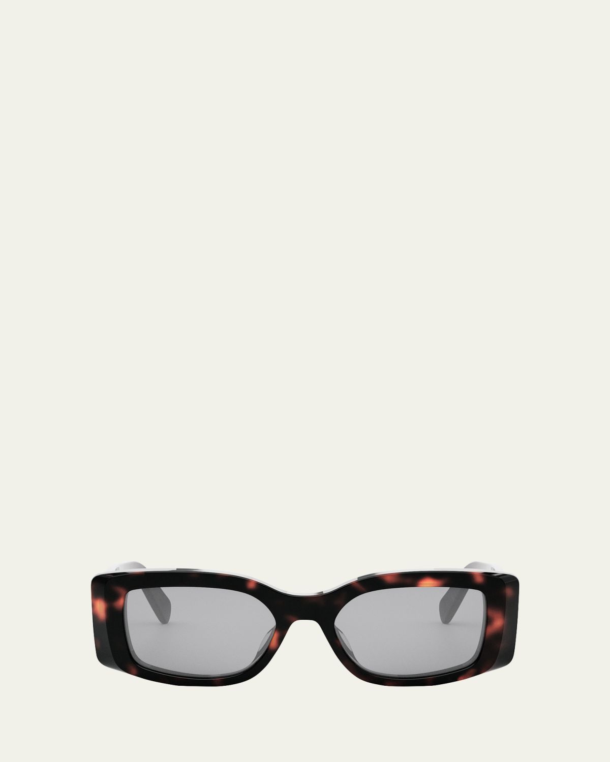 Celine Triomphe Acetate Rectangle Sunglasses