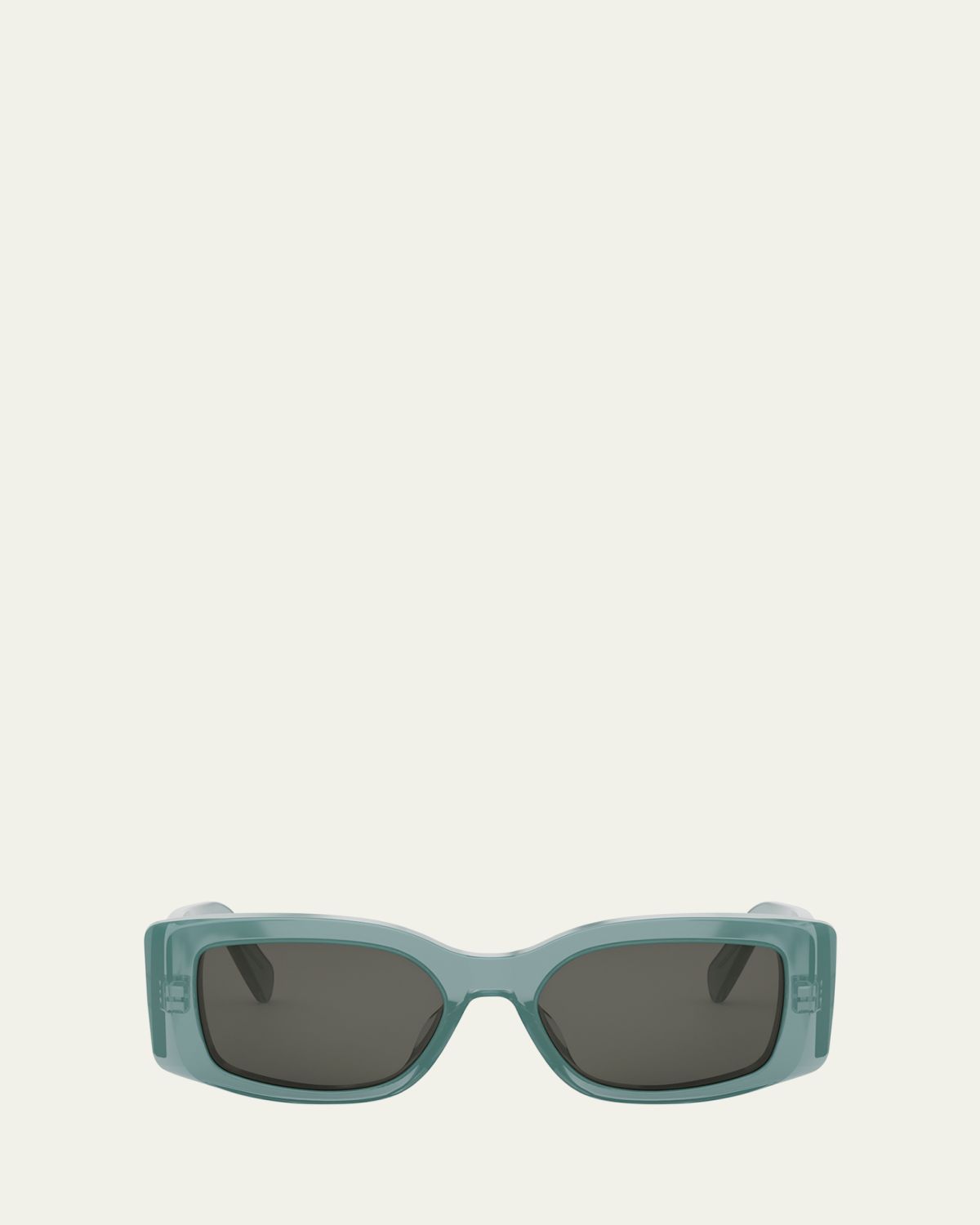 Celine Triomphe Acetate Rectangle Sunglasses