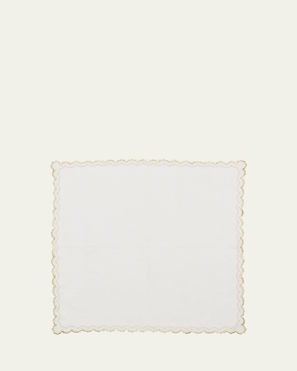 Kim Seybert Arches Golden Napkin | Thumbnail 3 Kim Seybert Arches Golden Napkin | Thumbnail 3