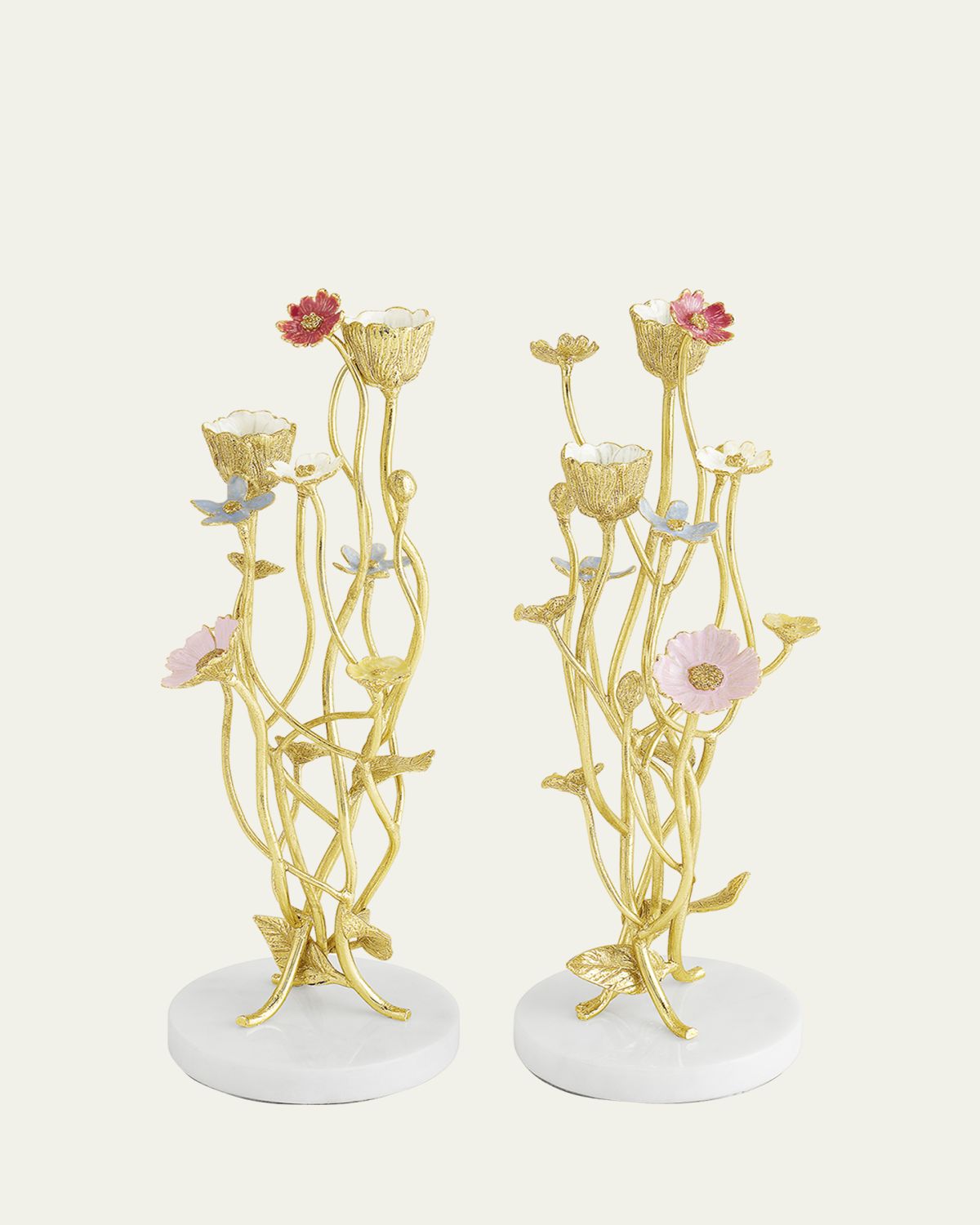 Michael Aram Wildflowers Candleholders, Set of 2 | Thumbnail 5