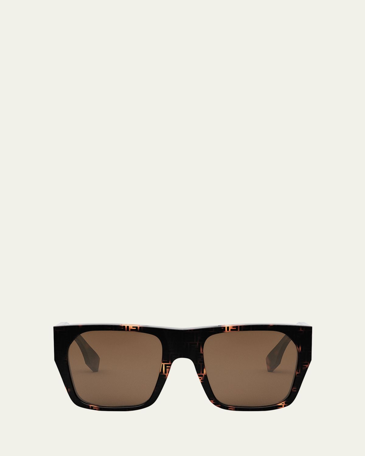 Fendi Baguette Acetate Shields Sunglasses