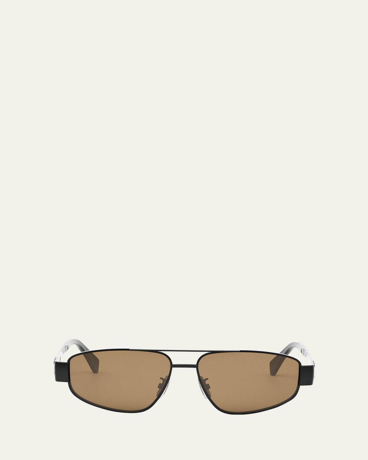 CELINE Men's Triomphe Pilot Metal Sunglasses | Thumbnail 6 CELINE Men's Triomphe Pilot Metal Sunglasses | Thumbnail 6