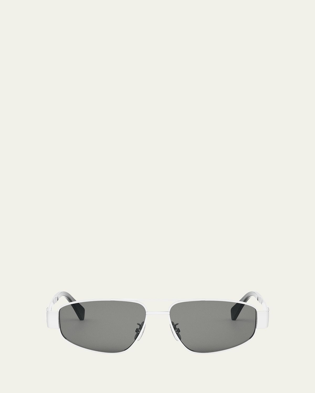 CELINE Men's Triomphe Pilot Metal Sunglasses | Thumbnail 6 CELINE Men's Triomphe Pilot Metal Sunglasses | Thumbnail 6