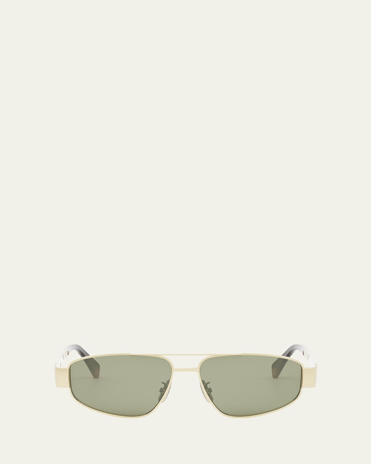 CELINE Men's Triomphe Pilot Metal Sunglasses | Thumbnail 6 CELINE Men's Triomphe Pilot Metal Sunglasses | Thumbnail 6