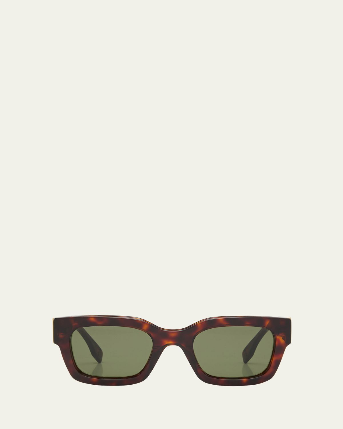 Fendi Men's Signature Oval Logo Sunglasses