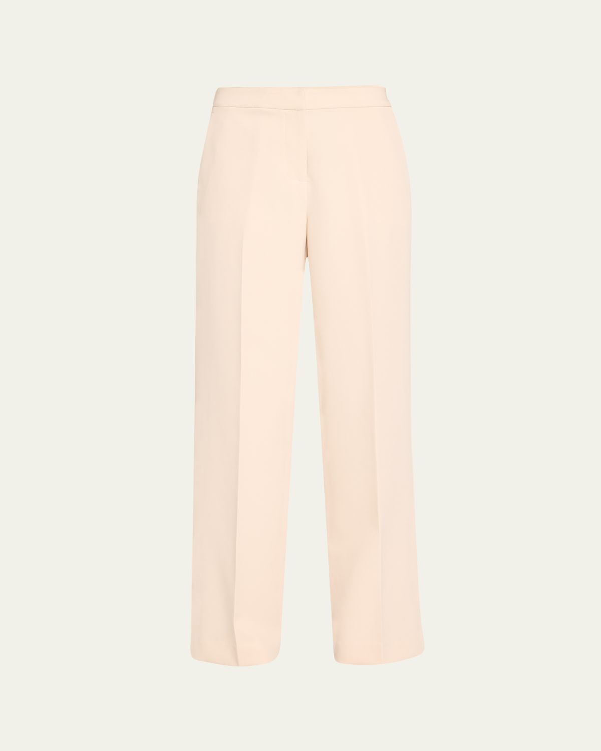 Kobi Halperin Karla Mid-Rise Straight-Leg Pants