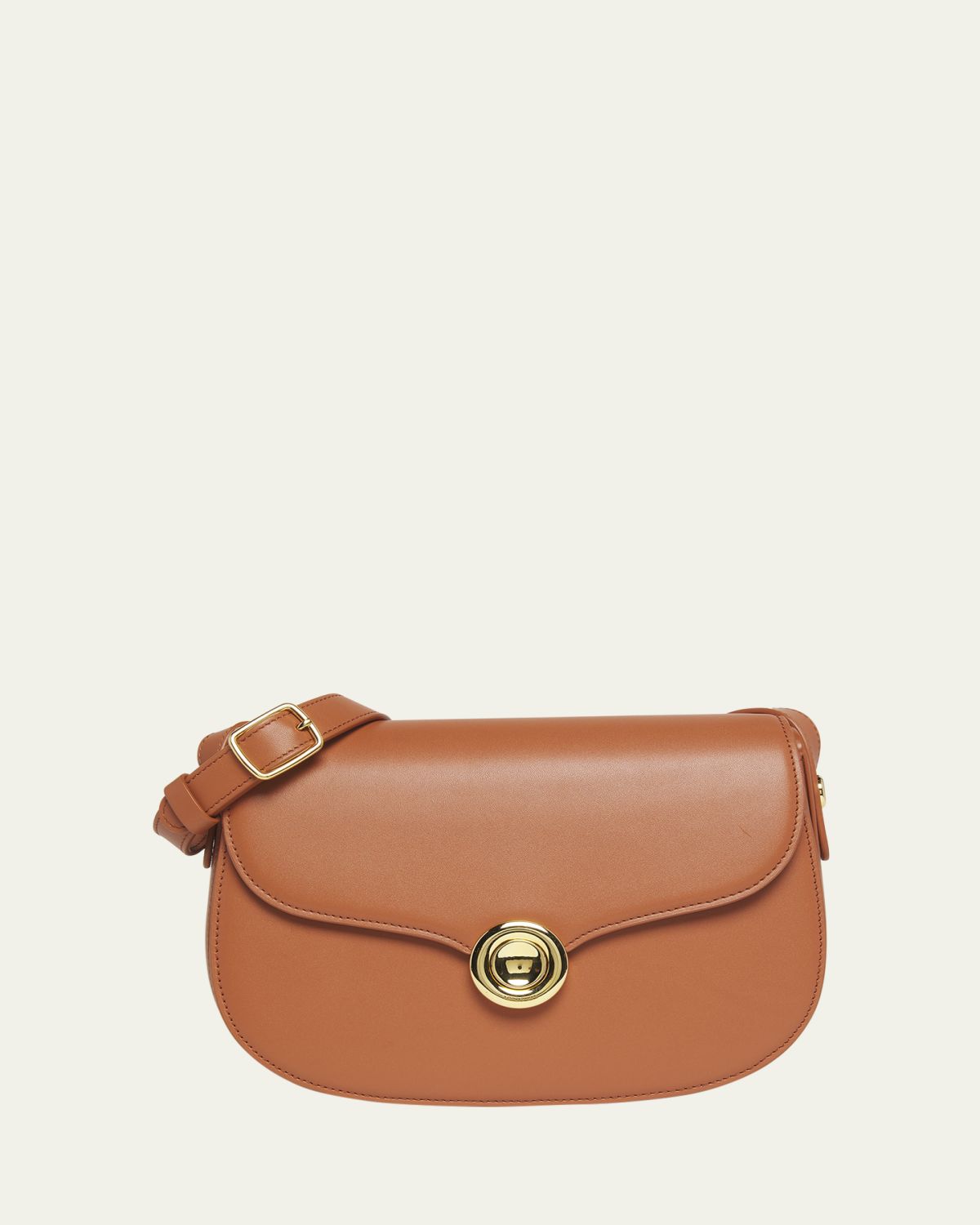 Loro Piana Ghiera Small Leather Crossbody Bag