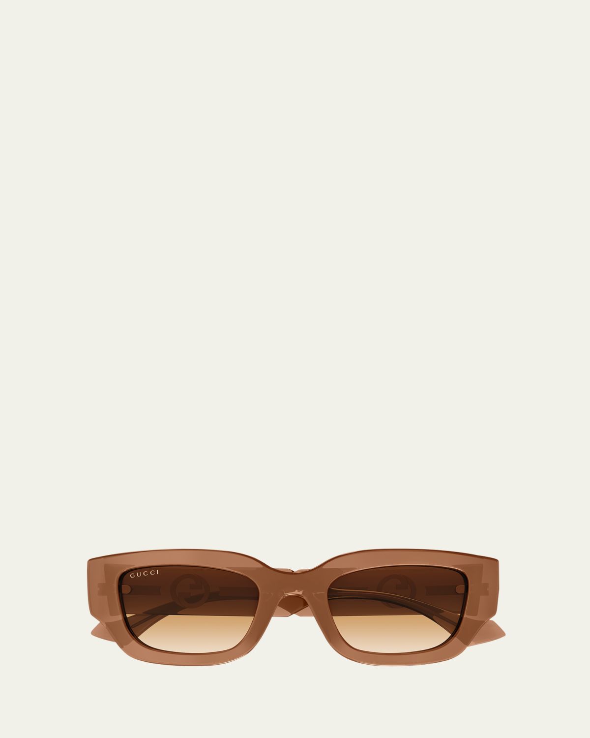 Gucci GG Logo Plastic Butterfly Sunglasses