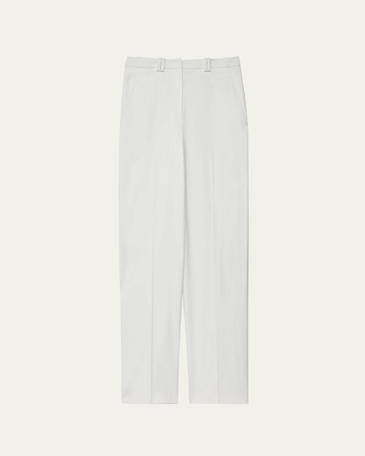 Another Tomorrow Wide-Leg Fluid Trousers