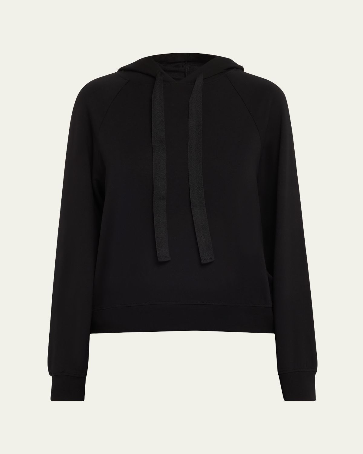 Majestic Filatures French Terry Hoodie with Grosgrain Trim