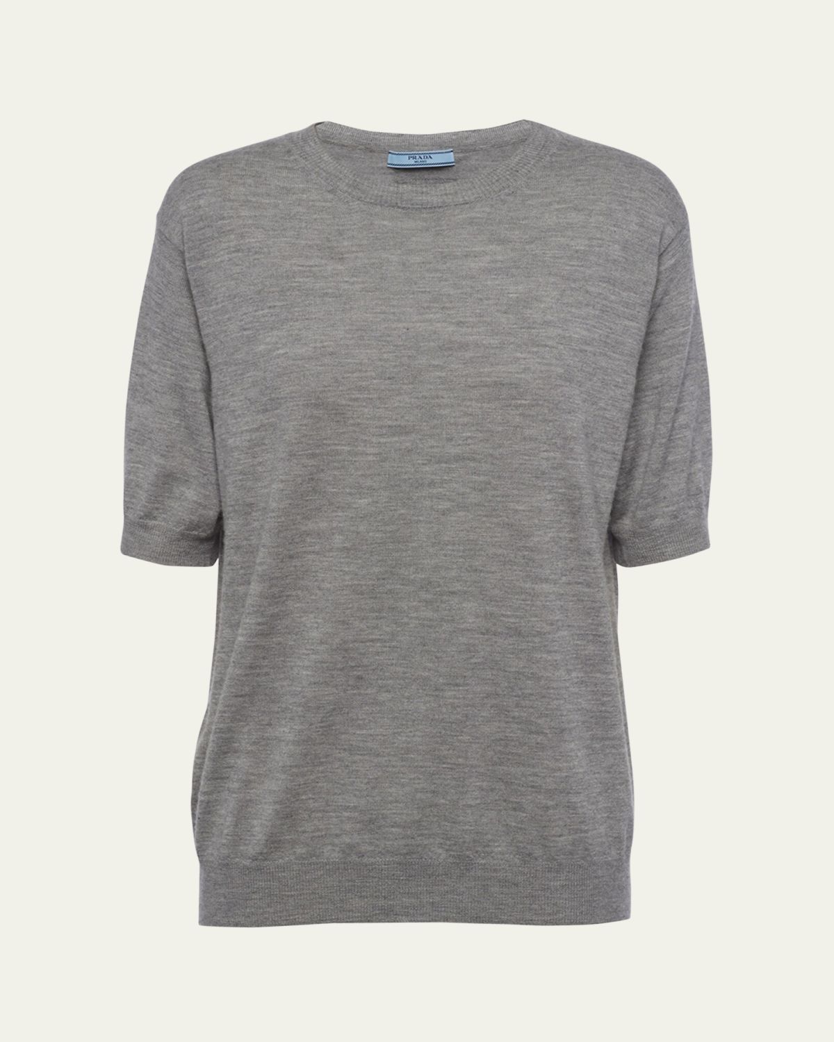 Prada Superfine Cashmere Knit Shirt | Thumbnail 8