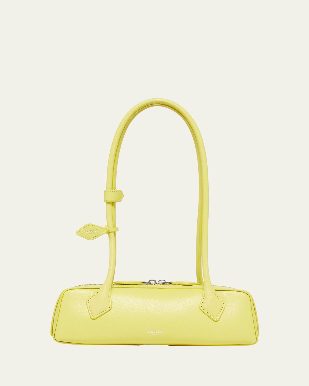 ALAÏA Le Teckel Small Shoulder Bag in Leather | Thumbnail 6