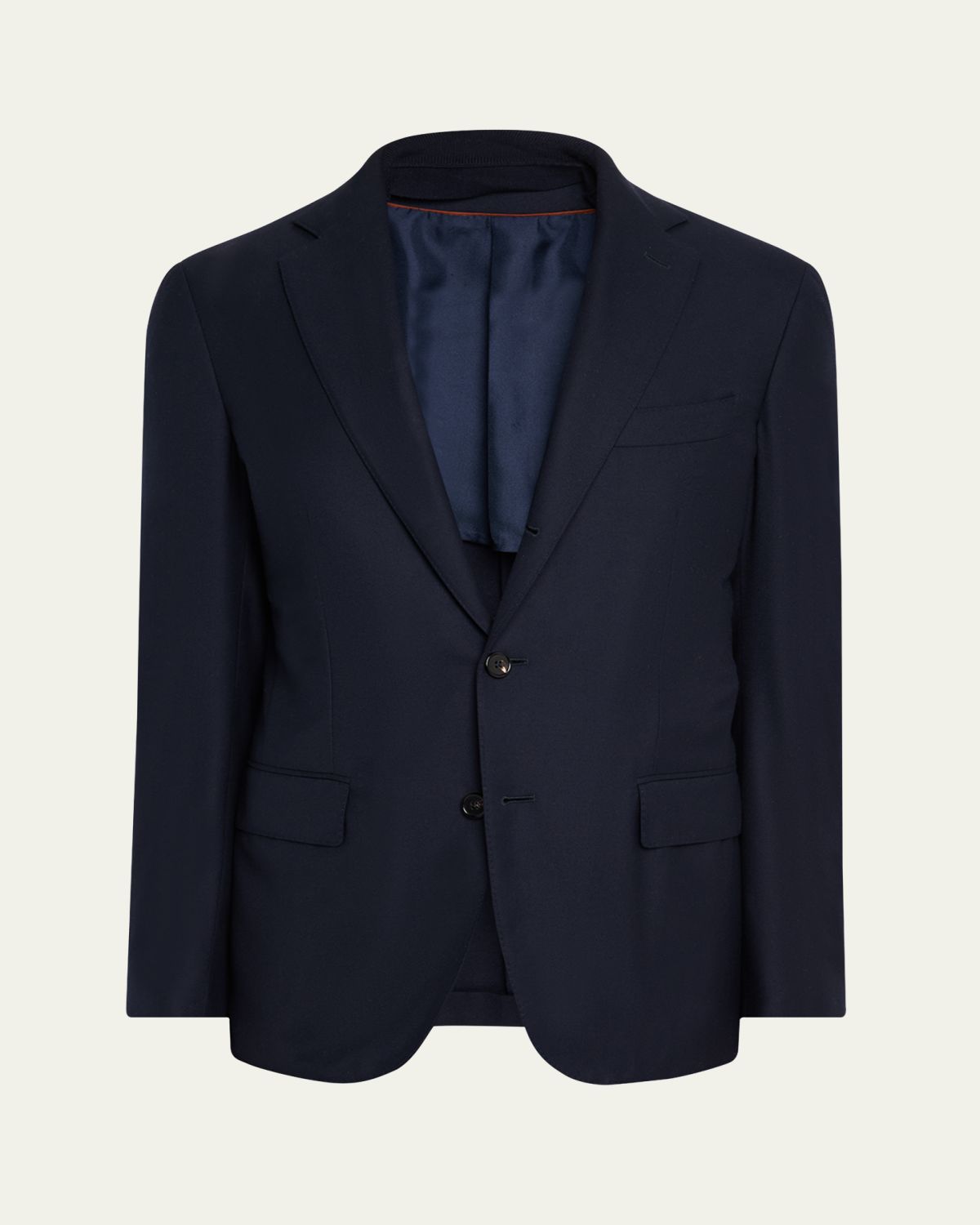 Loro Piana Men's New Order Sport Coat with Zipped Bib