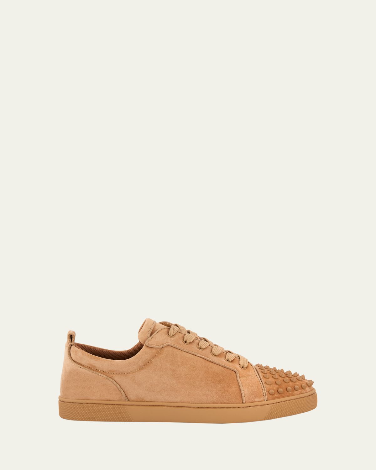 Christian Louboutin Men's Louis Junior Spikes Low-Top Suede Sneakers | Thumbnail 10 Christian Louboutin Men's Louis Junior Spikes Low-Top Suede Sneakers | Thumbnail 10