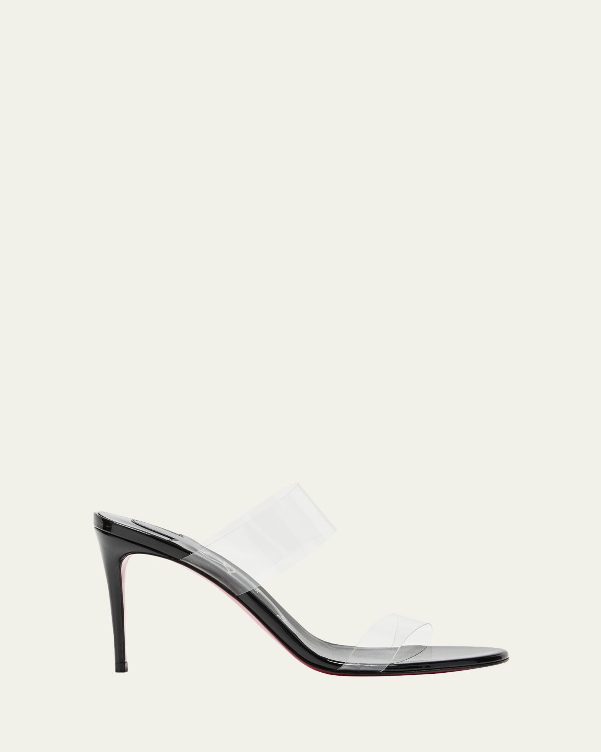 Christian Louboutin 85mm Just Nothing Clear Slide Sandals | Thumbnail 6 Christian Louboutin 85mm Just Nothing Clear Slide Sandals | Thumbnail 6