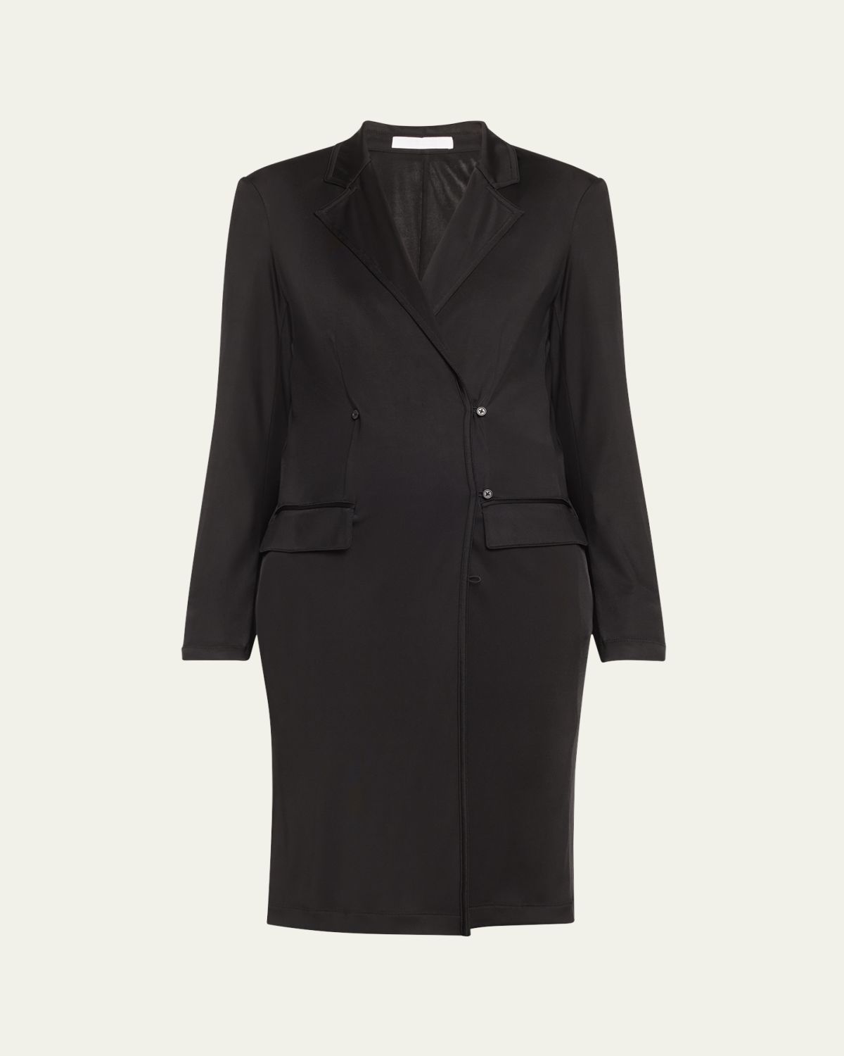 Helmut Lang Long Fluid Jacket