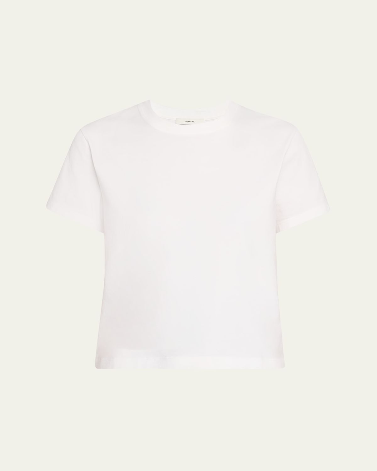 Vince Short-Sleeve Pima Cotton Crewneck T-Shirt