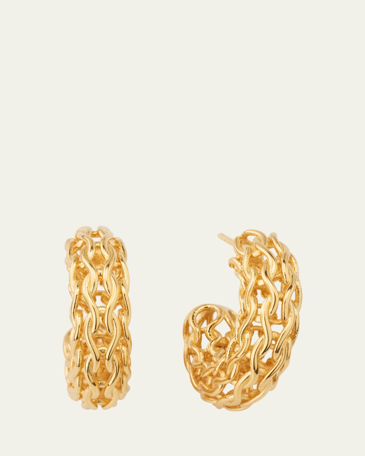 Bottega Veneta Crochet Earrings