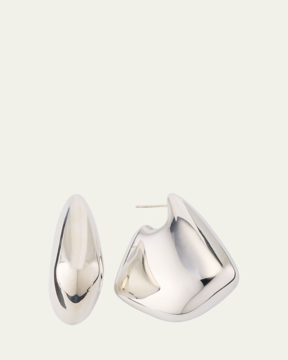 Bottega Veneta Large Fin Earrings | Thumbnail 5 Bottega Veneta Large Fin Earrings | Thumbnail 5