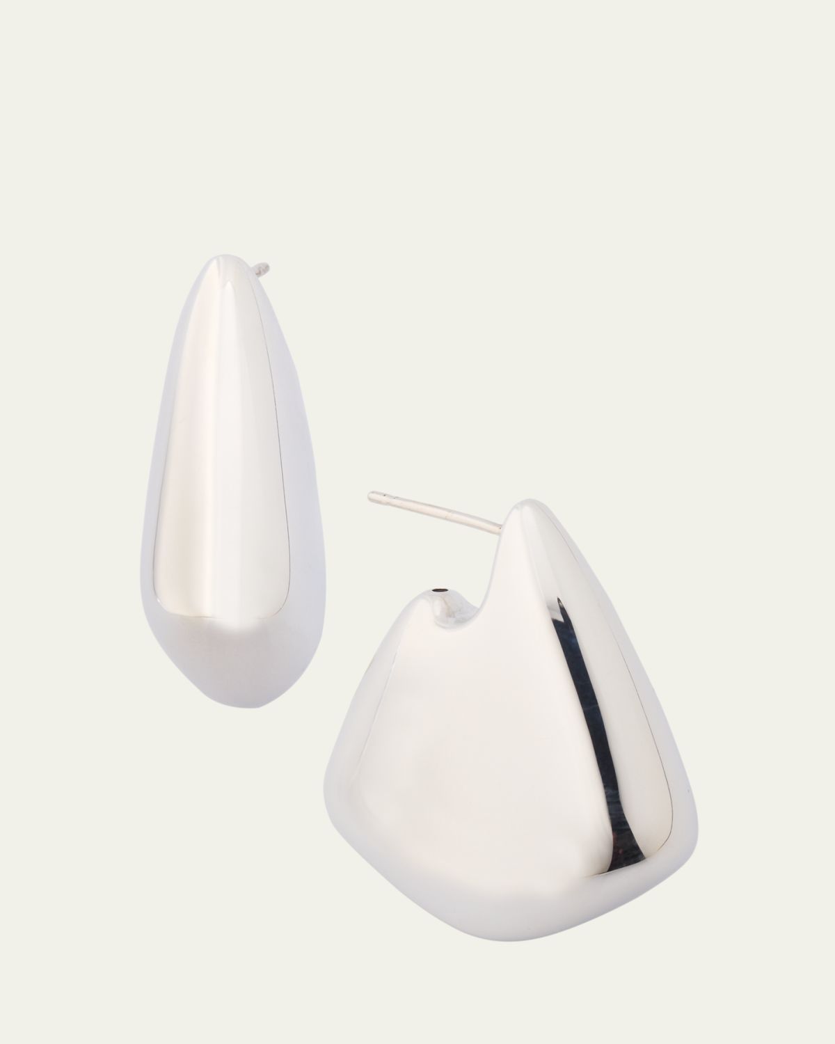 Bottega Veneta Small Fin Earrings | Thumbnail 5 Bottega Veneta Small Fin Earrings | Thumbnail 5
