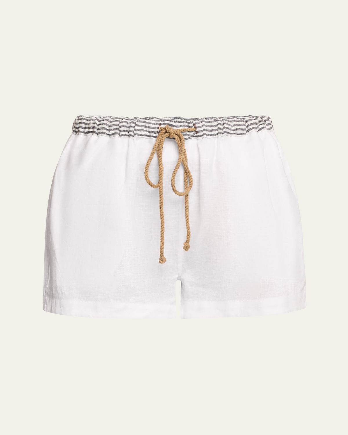 The Salting Drawstring Linen Shorts
