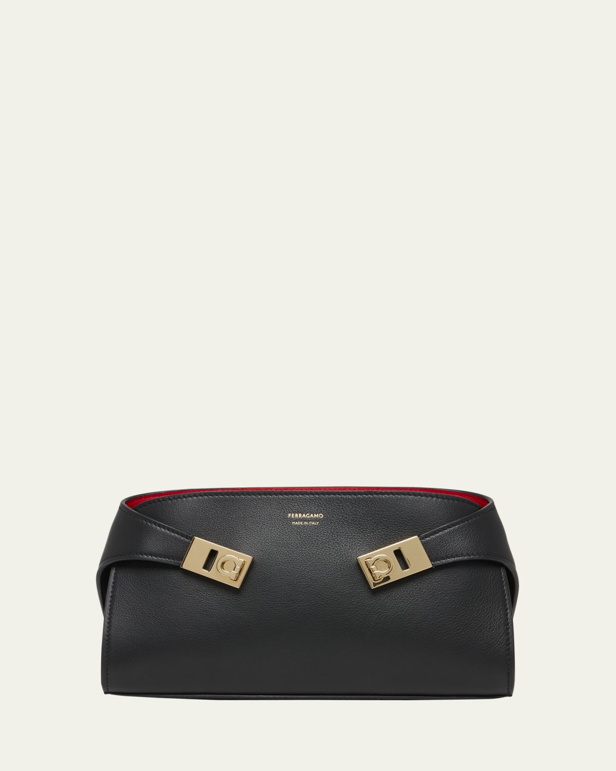 Ferragamo Mini Hug Leather Crossbody Bag
