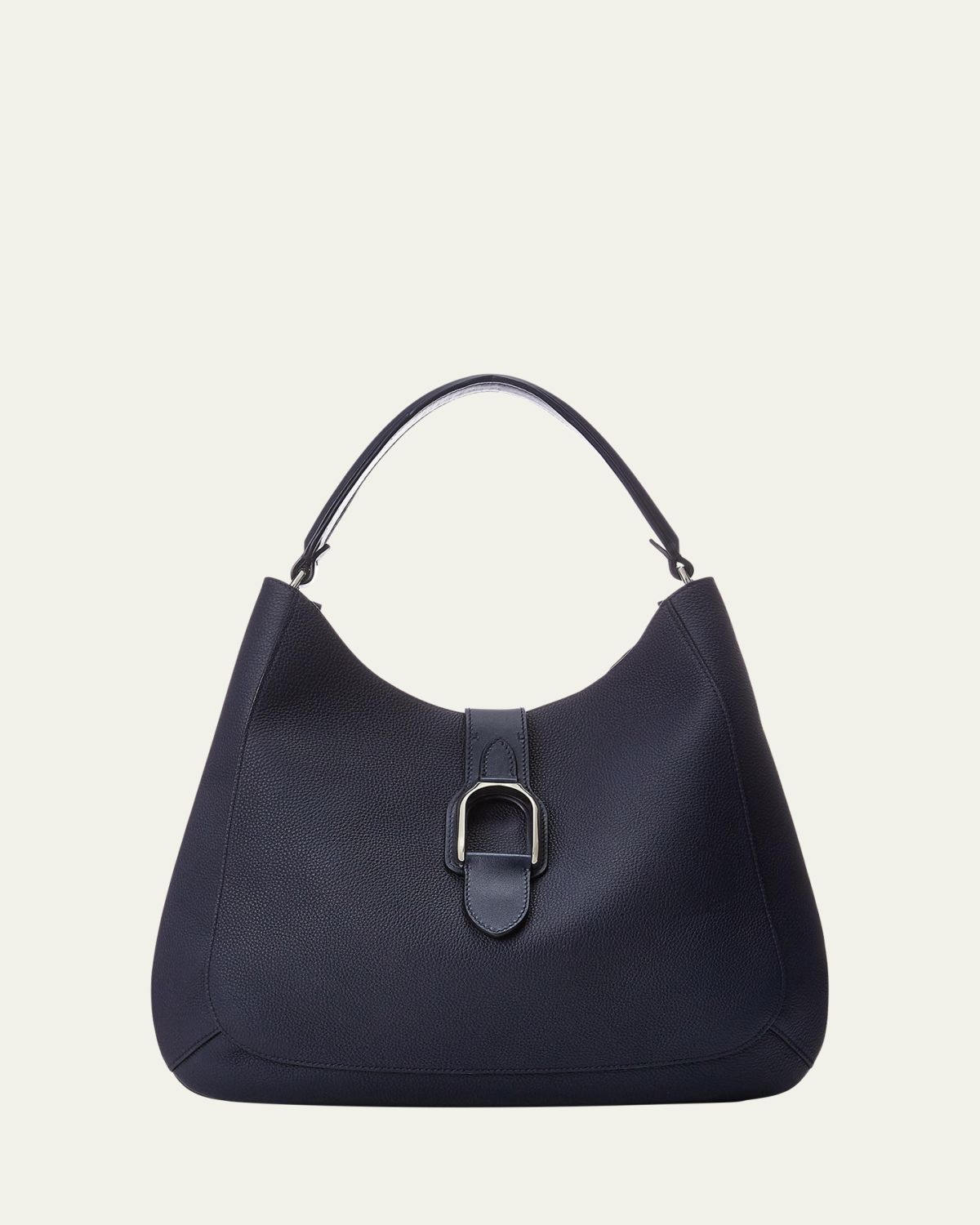 Ralph Lauren Collection Wellington Leather Hobo Bag