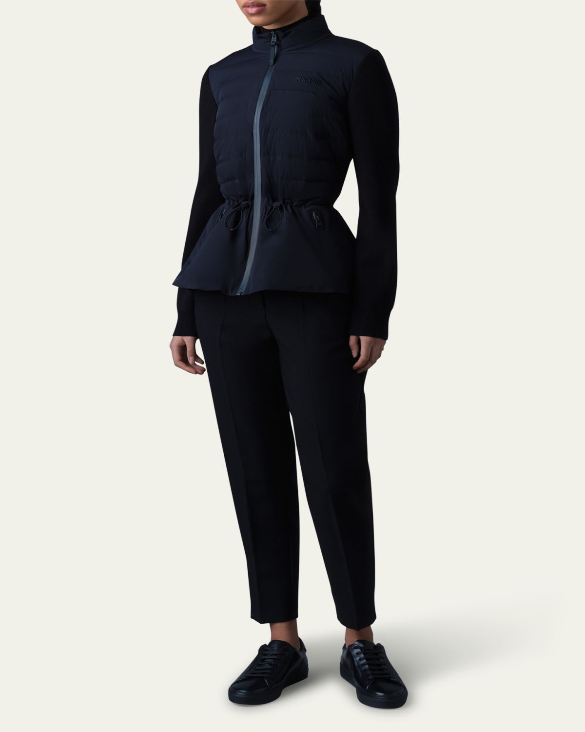 Mackage Laika Hybrid Down Peplum-Hem Jacket | Thumbnail 2
