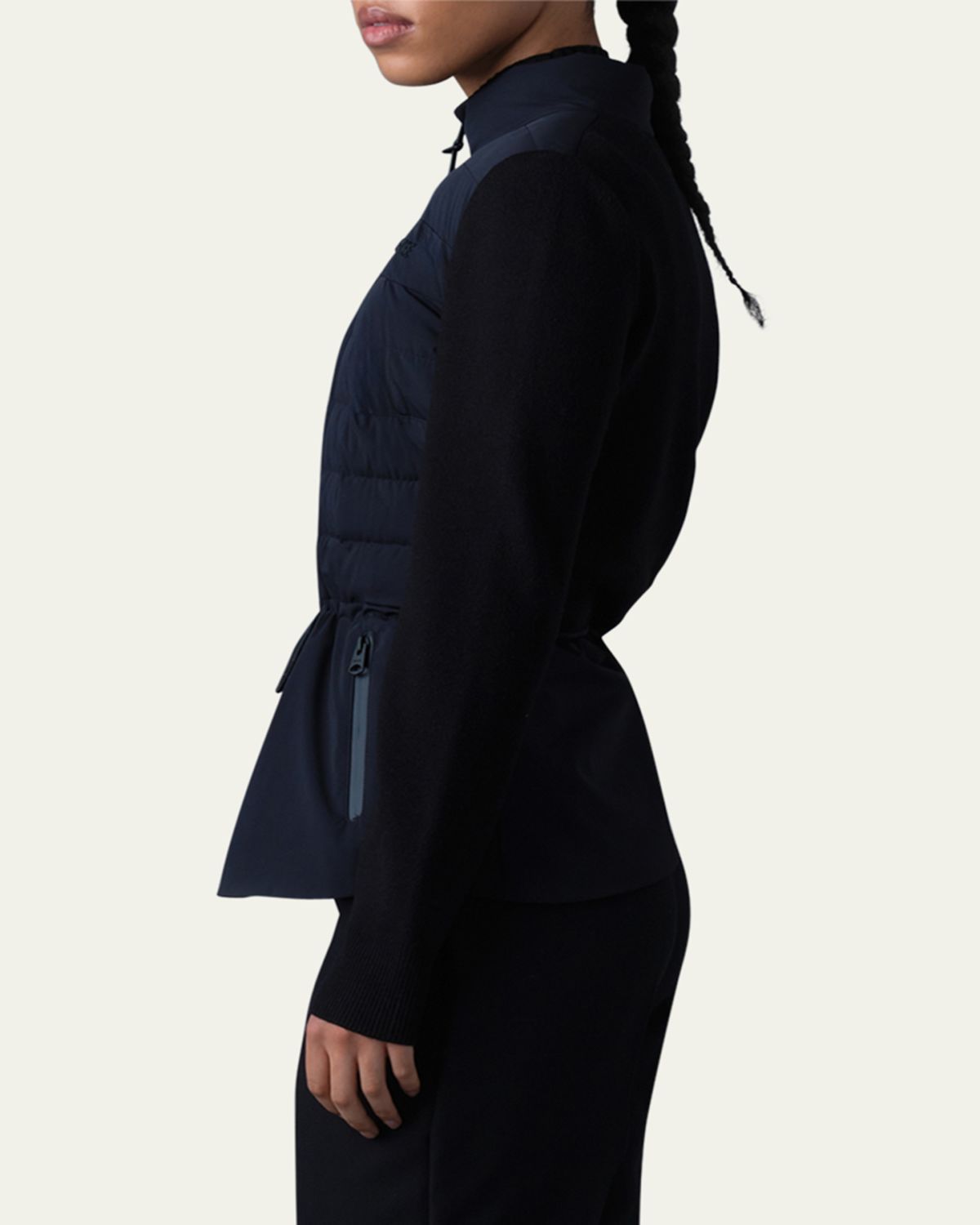 Mackage Laika Hybrid Down Peplum-Hem Jacket | Thumbnail 4